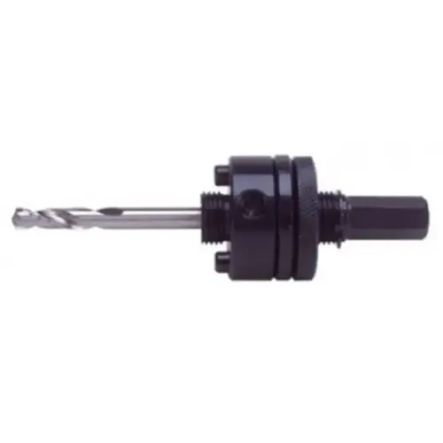 Hole Saw Mandrel, 9/16 - 1-3/16 in, Hex