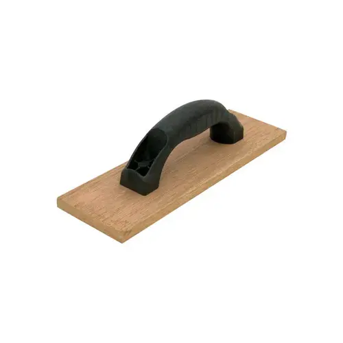 Hand Float, 16 in L Blade, 3-1/2 in W Blade, 1/2 in Thick Blade, Mahogany Blade, Structural Foam Handle Hand Float, 16 in L Blade, 3-1/2 in W Blade, 1/2 in Thick Blade, Mahogany Blade, Structural Foam Handle