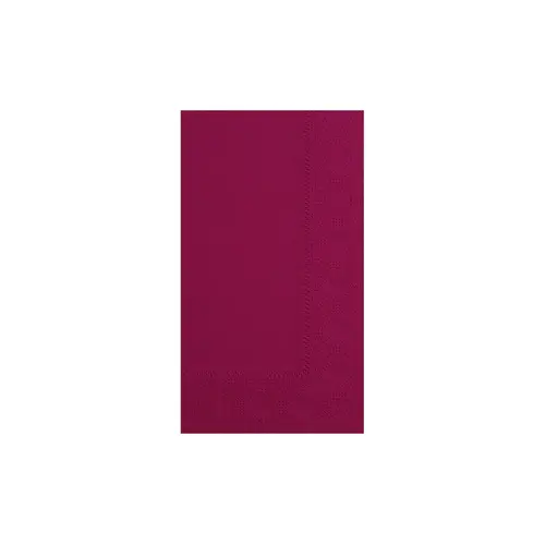 NAPKIN DINNER BURGUNDY 15X17 2 PLY 1/8 FOLD PAPER NAPKIN DINNER BURGUNDY 15X17 2 PLY 1/8 FOLD PAPER