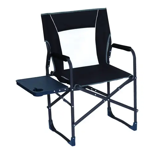 Folding Chair Slim-Fold Black Director's