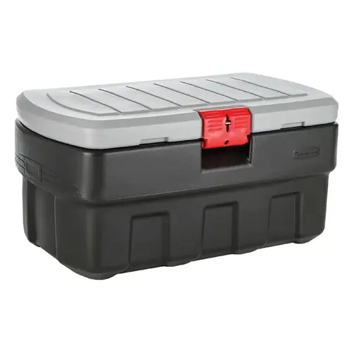 Storage Tote ActionPacker 16.9" H X 20.8" W X 35" D Stackable Black Storage Tote ActionPacker 16.9" H X 20.8" W X 35" D Stackable Black