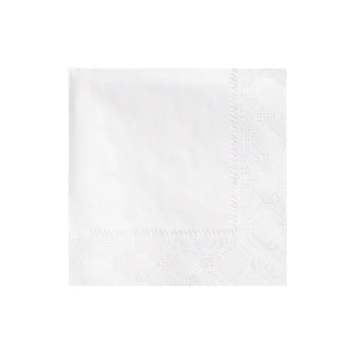 Hoffmaster 9.5 Inch X 9.5 Inch 2 Ply 1/4 Fold White Beverage Napkin, 250 Each