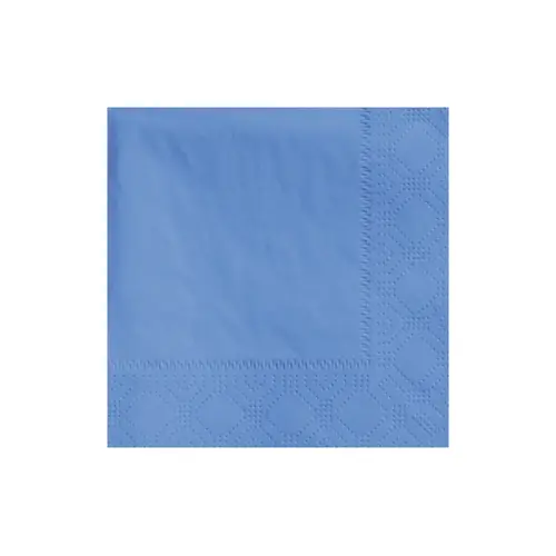 NAPKIN BEVERAGE MARINA BLUE 9.5X9.5