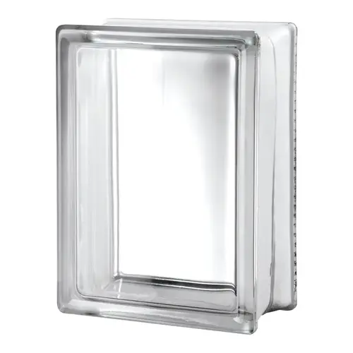 Glass Block 8" H X 6" W X 3" D Clarity