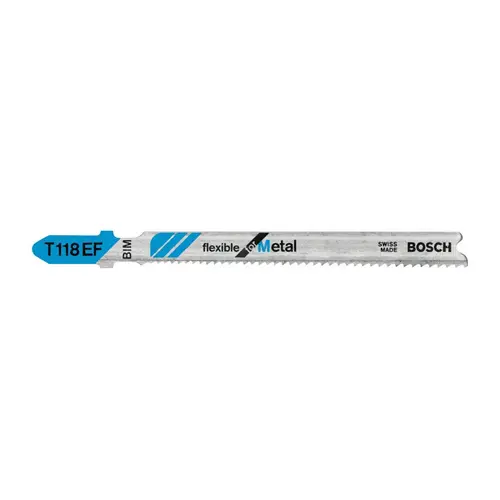 Bi-Metal Jigsaw Blades, 3 5/8 in, 11-18 TPI Bi-Metal Jigsaw Blades, 3 5/8 in, 11-18 TPI