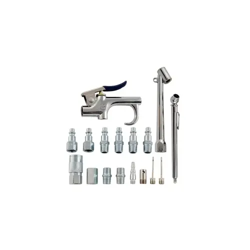Air Compressor Accessory Kit, (17-Piece) Air Compressor Accessory Kit, (17-Piece)
