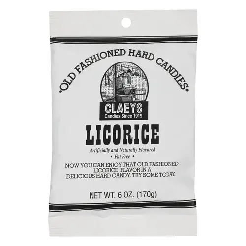 Hard Candy Old Fashioned Licorice 6 oz