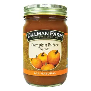 Dillman Farm 10361-XCP6 Spread All Natural Pumpkin Butter 15 oz Jar - pack of 6