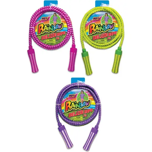 Jump Rope Plastic/Rope Assorted 1 pc Assorted
