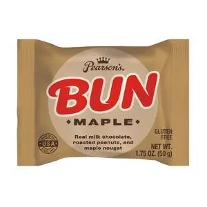 Pearson's 90950 Candy Pearson's Bun Maple 1.75 oz