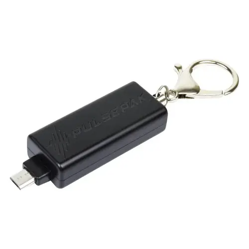USB Phone Charger Keychain 3" L Black USB Phone Charger Keychain 3" L Black
