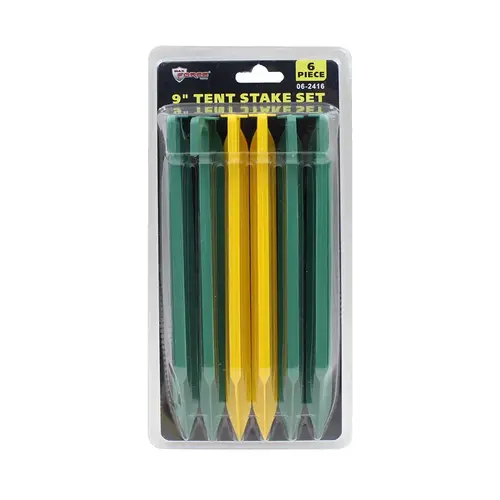 Tent Stake Set Outdoors and Camping Plastic Tent Stake Set Outdoors and Camping Plastic