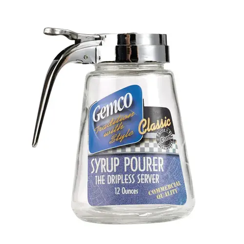 Syrup Dispenser Clear Glass Syrup pourer Clear Syrup Dispenser Clear Glass Syrup pourer Clear