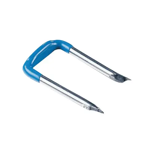 Insulated Staples, Blue, 1.25 x 9/16-In   pack of 100