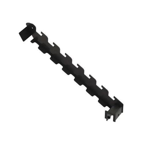 Garden Tool Rack 2" W X 16" L Powder Coated Black Powder Coated - pack of 6 Garden Tool Rack 2" W X 16" L Powder Coated Black Powder Coated - pack of 6